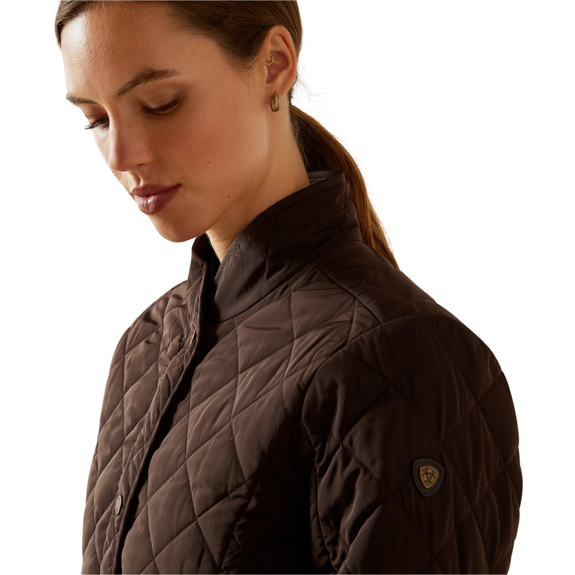 2025 Ariat Womens Woodside Jacket 10062691 - Coffee Bean